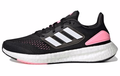 (Women) adidas PureBoost 22 'Black Beam Pink' HQ1458