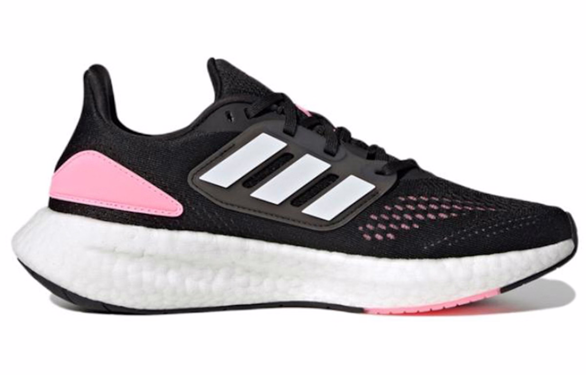 (Women) adidas PureBoost 22 'Black Beam Pink' HQ1458