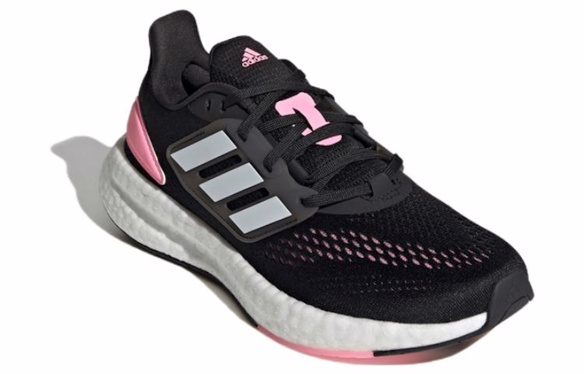 (Women) adidas PureBoost 22 'Black Beam Pink' HQ1458