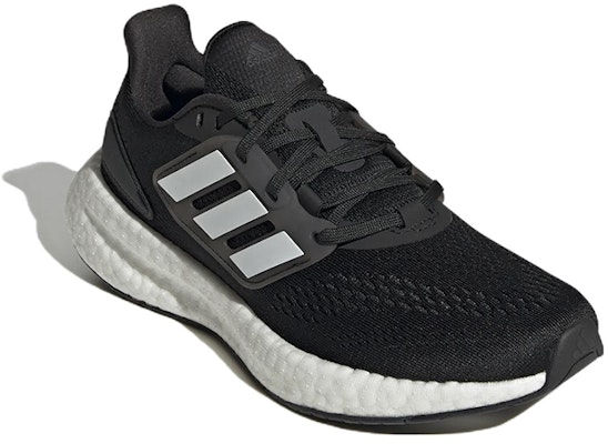 (Women) adidas PureBoost 22 'Black White' GZ5180 Lookbook (Women) adidas PureBoost 22 'Black White' GZ5180