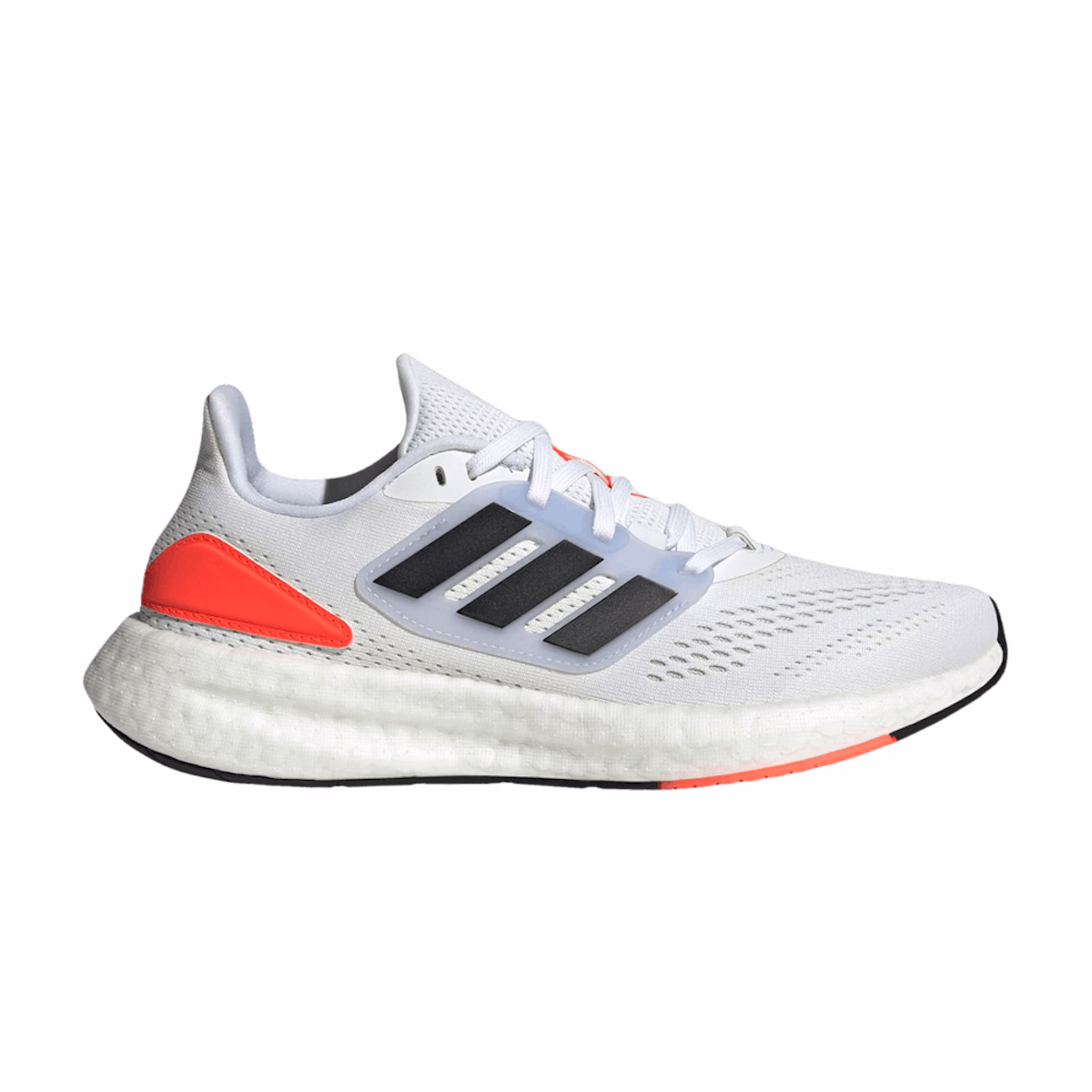 (Women) adidas PureBoost 22 'Crystal White Orange' HQ8582