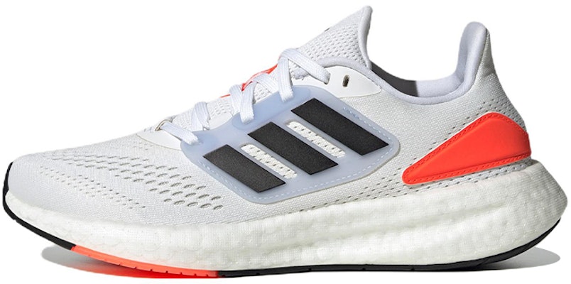 (Women) adidas PureBoost 22 'Crystal White Orange' HQ8582 Buy (Women) adidas PureBoost 22 'Crystal White Orange' HQ8582