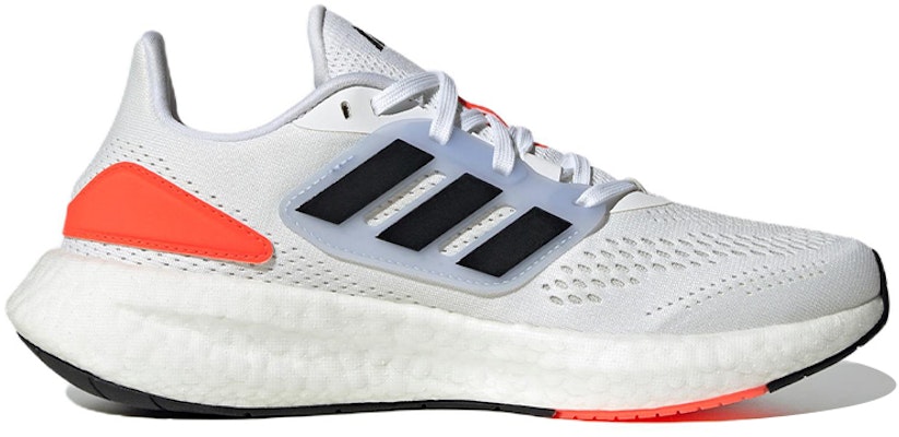 (Women) adidas PureBoost 22 'Crystal White Orange' HQ8582 Order (Women) adidas PureBoost 22 'Crystal White Orange' HQ8582