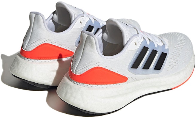(W) adidas PureBoost 22 'Putih Kristal Oren' HQ8582 Shop (W) adidas PureBoost 22 'Putih Kristal Oren' HQ8582