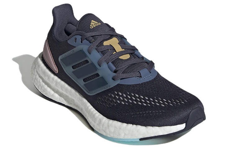 (W) adidas Pureboost 22 'Shadow Navy Wonder Steel Magic Mauve' 圖 3