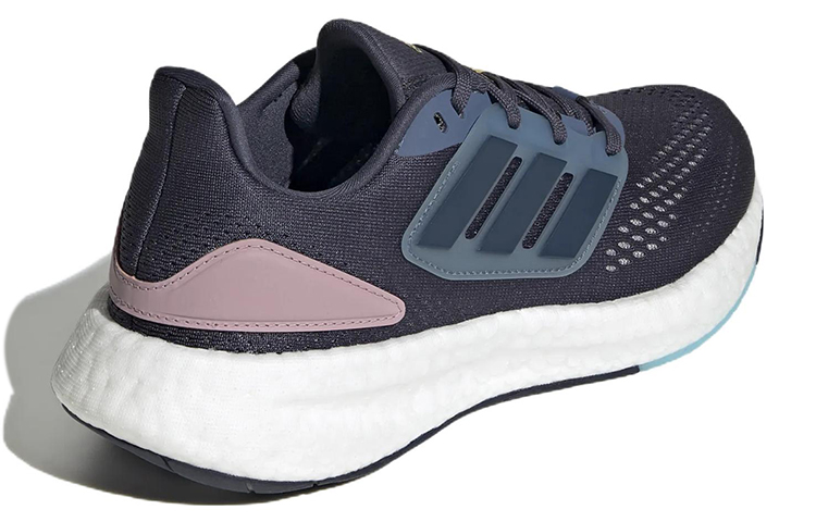 (W) adidas Pureboost 22 'Shadow Navy Wonder Steel Magic Mauve' 圖 4