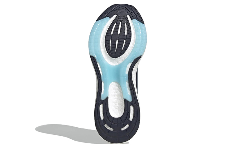 (W) adidas Pureboost 22 'Shadow Navy Wonder Steel Magic Mauve' 圖 6