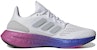 (Women) adidas PureBoost 22 'White Lucid Fuchsia' HQ8576