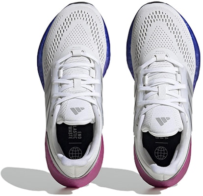 (Women) adidas PureBoost 22 'White Lucid Fuchsia' HQ8576 Purchase (Women) adidas PureBoost 22 'White Lucid Fuchsia' HQ8576