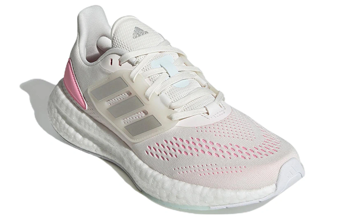 (Women) adidas Pureboost 22 'White Pink' HQ1457