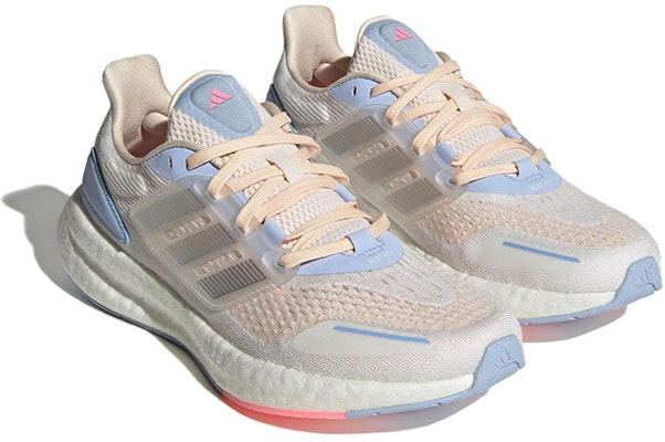 (Women) adidas PureBoost 22 Heat.RDY 'White Blue Dawn' HQ1419 Lookbook (Women) adidas PureBoost 22 Heat.RDY 'White Blue Dawn' HQ1419
