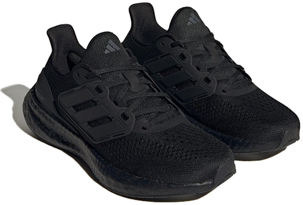 (W) adidas PureBoost 23 'Hitam Karbon' IF2394 Lookbook (W) adidas PureBoost 23 'Hitam Karbon' IF2394