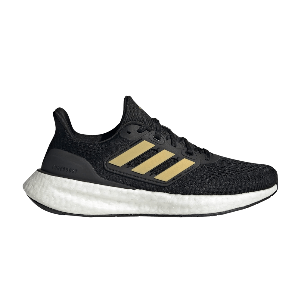 (Women) adidas PureBoost 23 'Black Gold Metallic' IF2391