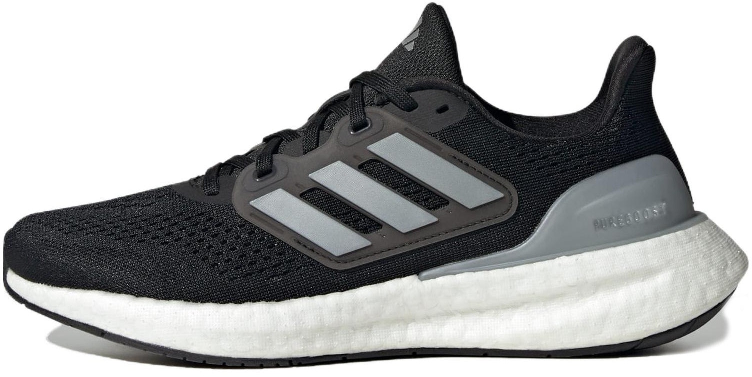 adidas-pure-boost-23-wide-black-silver-metallic-women