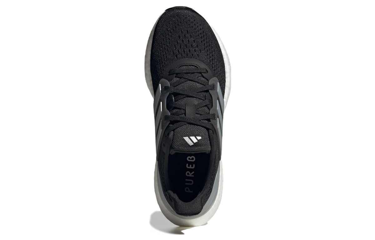 (Women) adidas PureBoost 23 Wide 'Black Silver Metallic' IF8063