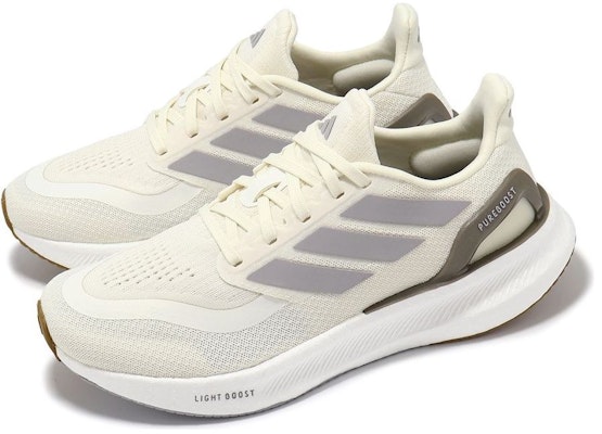 (Women) adidas PureBoost 5 'Glory Grey Cyber Metallic' IF9205 Lookbook (Women) adidas PureBoost 5 'Glory Grey Cyber Metallic' IF9205