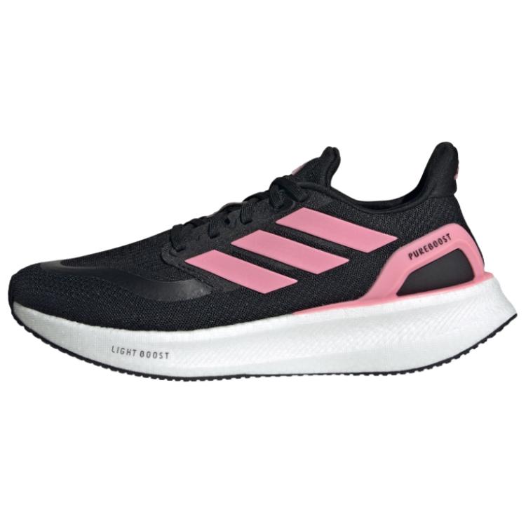 (Women) adidas PUREBOOST 5 Black Low-Top Running Shoes - Stylish & Breathable JR2998