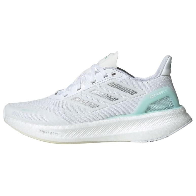 (Women) adidas PUREBOOST 5 Climacool Running Shoes White Green - Comfortable & Durable JP6683 Shoes