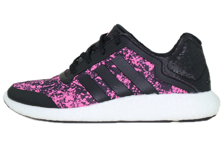 Buy adidas originals Pure Boost 小椰子 舒適休閒運動鞋 女款 黑紫色