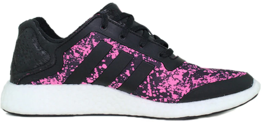 adidas originals Pure Boost 小椰子 舒適休閒運動鞋 女款 黑紫色 Order adidas originals Pure Boost 小椰子 舒適休閒運動鞋 女款 黑紫色