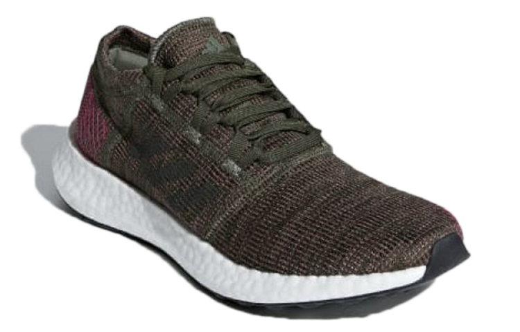Lookbook (W) adidas PureBoost Go ''Vert Base Marron'' B75668