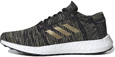 (Women) adidas PureBoost Go 'Black Gold Metallic' F36346 (Women) adidas PureBoost Go 'Black Gold Metallic' F36346