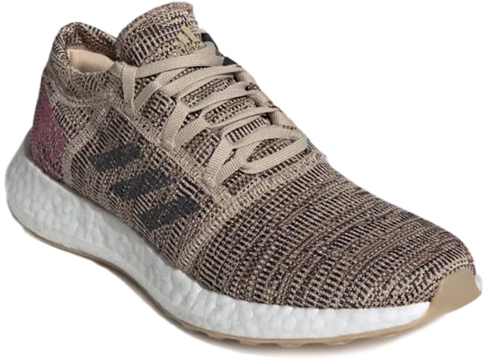 (Women) adidas Pureboost Go Brown/ 'Black' B75825 Lookbook (Women) adidas Pureboost Go Brown/ 'Black' B75825