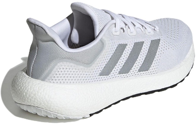 (W) adidas PureBoost Jet 'Putih Perak Metalik' GW0906 Shop (W) adidas PureBoost Jet 'Putih Perak Metalik' GW0906