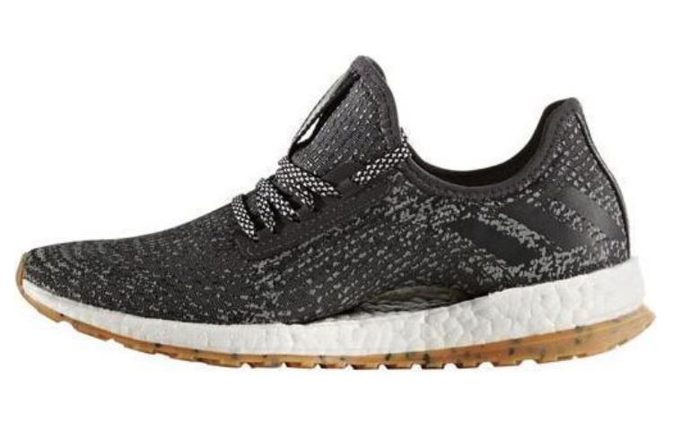 (Women) adidas Pureboost X Casual Running Shoes Black White Durable & Cushioned BB3796
