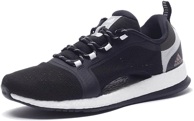 (Women) adidas Pureboost X Tr 2 'Black White' BB0699 Lookbook (Women) adidas Pureboost X Tr 2 'Black White' BB0699