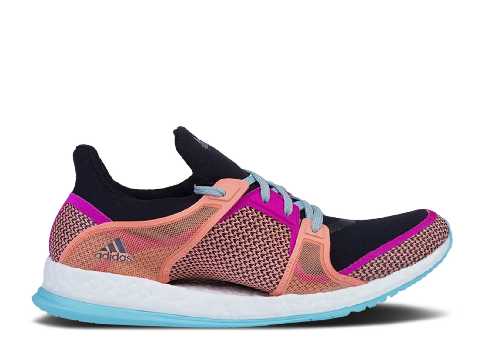 (Women) adidas PureBoost X TR 'Black Shock Pink' AQ5222