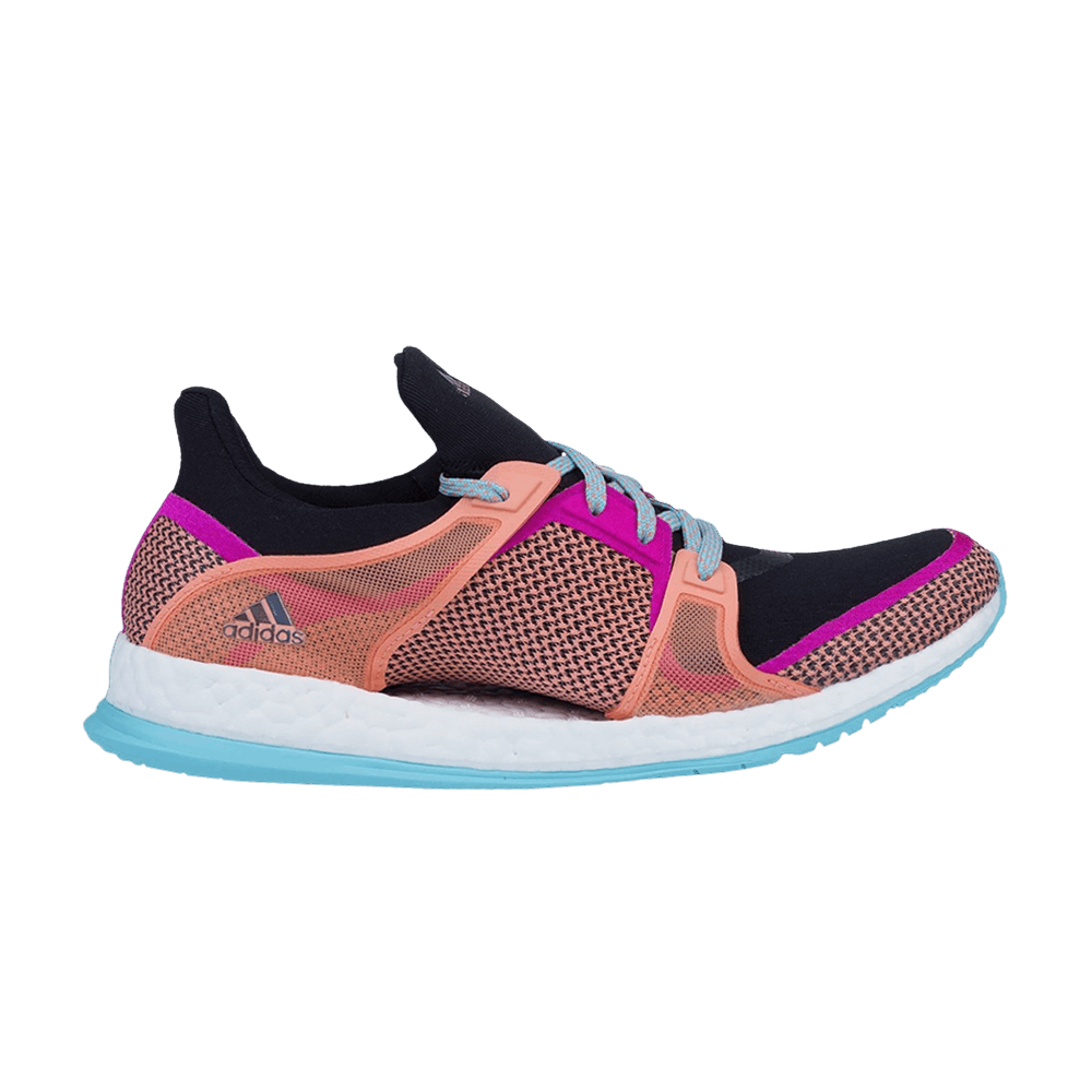 (Women) adidas PureBoost X TR 'Black Shock Pink' AQ5222