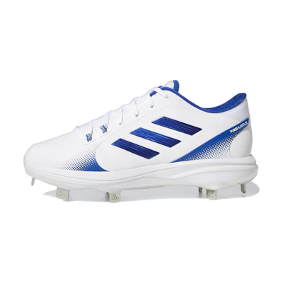 (W) adidas Purehustle 2.0 Cleats 'White Royal Blue'