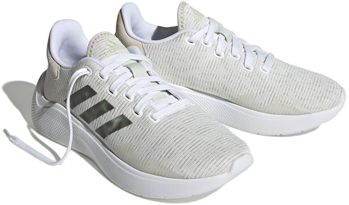 (W) 阿迪达斯 Puremotion 2.0 '白色亚麻绿色' HQ1713 Lookbook (W) 阿迪达斯 Puremotion 2.0 '白色亚麻绿色' HQ1713