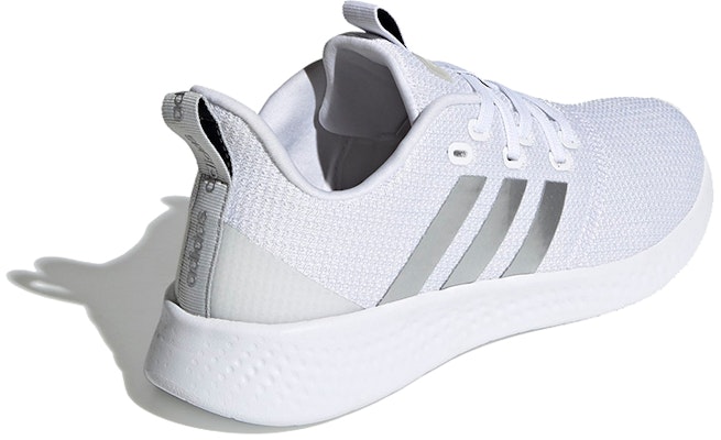 adidas neo Puremotion 低筒 跑步鞋 女款 銀灰白 Shop adidas neo Puremotion 低筒 跑步鞋 女款 銀灰白
