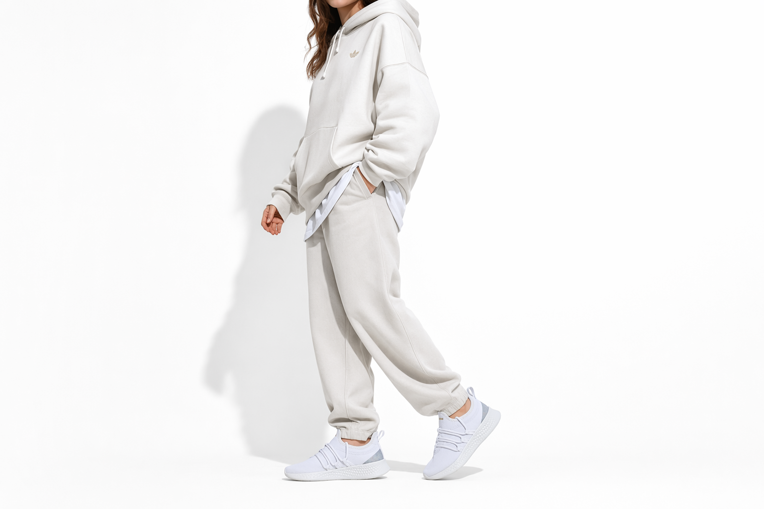 Order （女性款）adidas Puremotion Adapt 2.0 '白色啞光金' HP9371