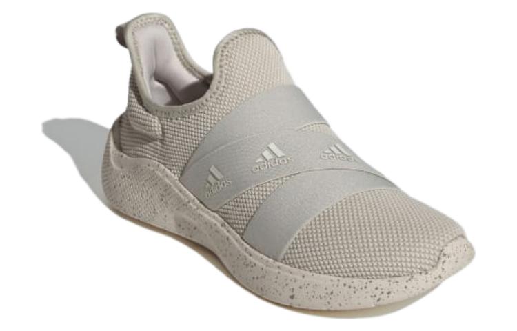 Lookbook adidas neo PUREMOTION ADAPT 圓頭舒適 耐磨防滑 低幫 跑步鞋 女款 灰色