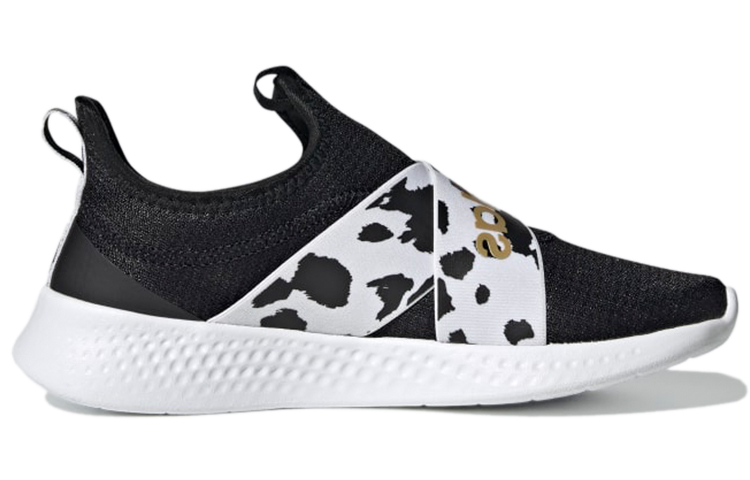 Order adidas neo Puremotion Adapt 輕便透氣休閒跑步鞋 女款 黑白金