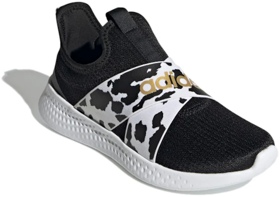 adidas neo Puremotion Adapt 輕便透氣休閒跑步鞋 女款 黑白金 Lookbook adidas neo Puremotion Adapt 輕便透氣休閒跑步鞋 女款 黑白金