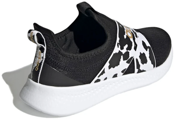 adidas neo Puremotion Adapt 輕便透氣休閒跑步鞋 女款 黑白金 Shop adidas neo Puremotion Adapt 輕便透氣休閒跑步鞋 女款 黑白金