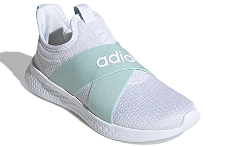 Lookbook adidas neo Puremotion Adapt 低幫 跑步鞋 女款 白綠