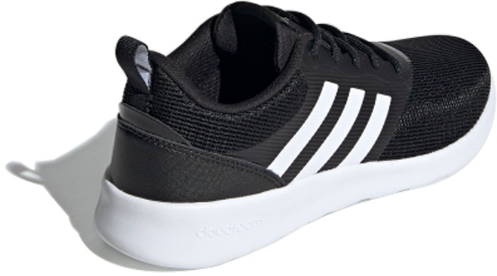 (W) adidas QT Racer 2.0 'Hitam' FV9529 Lookbook (W) adidas QT Racer 2.0 'Hitam' FV9529
