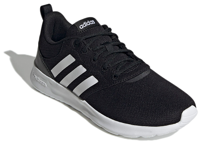 Lookbook adidas neo Qt Racer 2.0 舒適耐磨運動鞋 女款 黑色