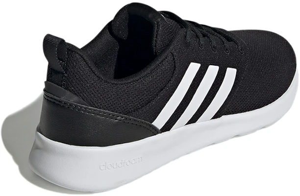 adidas neo Qt Racer 2.0 舒適耐磨運動鞋 女款 黑色 Shop adidas neo Qt Racer 2.0 舒適耐磨運動鞋 女款 黑色