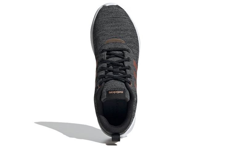 Shop adidas neo QT Racer 2.0 女款 黑橙