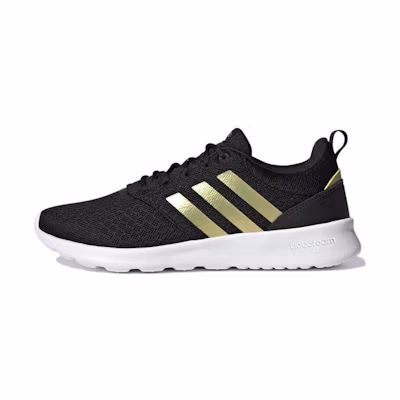 (W) adidas QT Racer 2.0 'Black Gold Metallic'