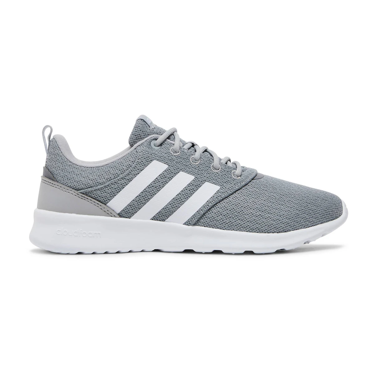 (W) adidas QT Racer 'Gris Blanco' FY8312 - Main Image
