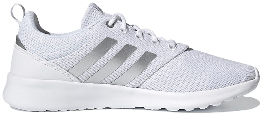 (Women) adidas QT Racer 2.0 'White Silver Metallic' FY8313 Order (Women) adidas QT Racer 2.0 'White Silver Metallic' FY8313