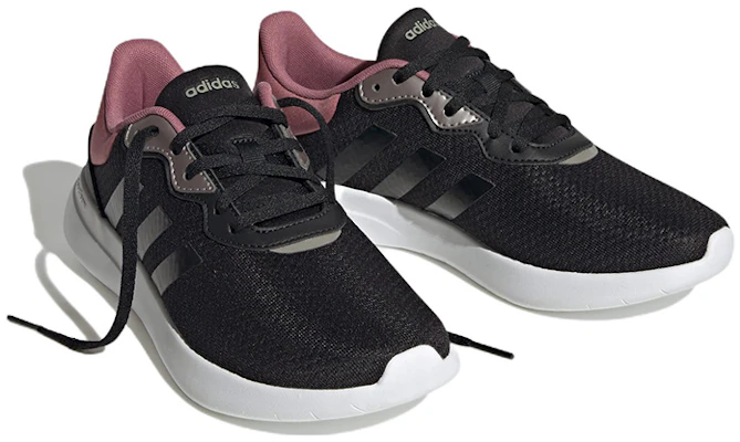adidas neo QT Racer 3.0 舒適潮流 輕便耐磨防滑 低幫 跑步鞋 女款 黑紅 Lookbook adidas neo QT Racer 3.0 舒適潮流 輕便耐磨防滑 低幫 跑步鞋 女款 黑紅
