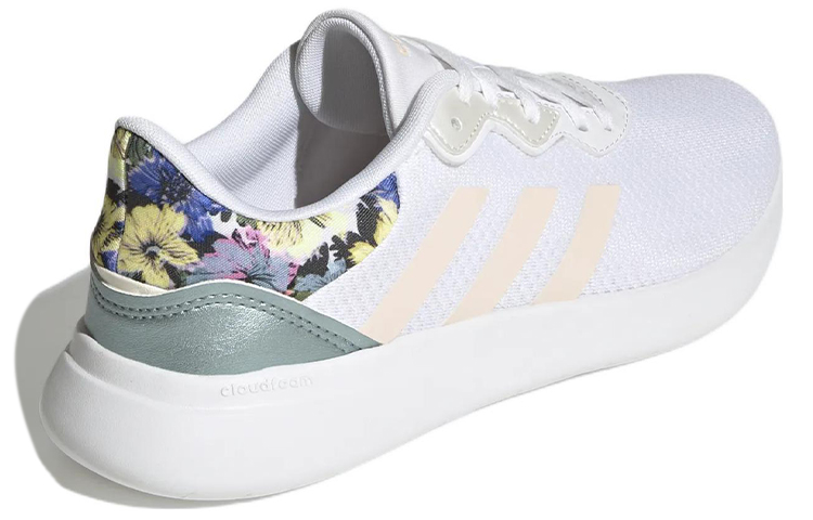 Shop （女性款）adidas QT Racer 3.0「花卉 - 白色」GV9015